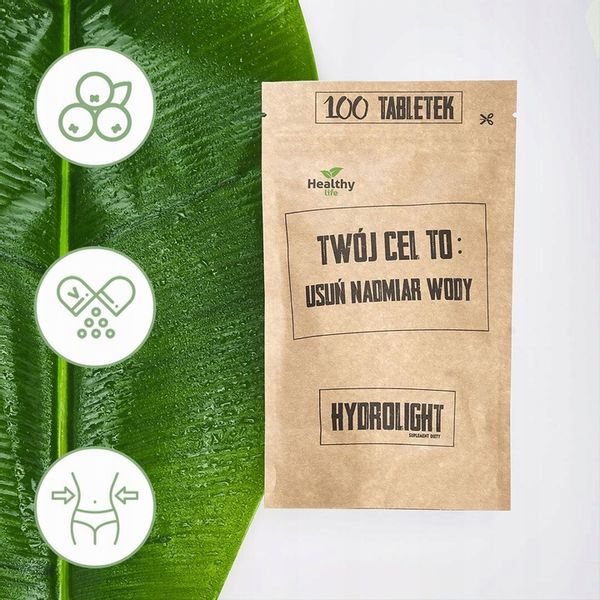 Hydrolight Suplement Redukcja Wody Cellulitu Detox zdjęcie 9
