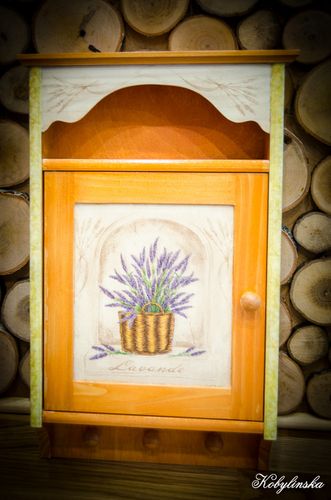 Szafka na KLUCZE retro decoupage PL 9 haczyków na Arena.pl