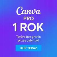 Canva Pro - 1 rok (12 Miesiąc) Subskrybcja do własnego konta