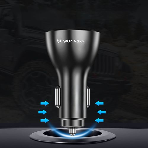 ładowarka samochodowa 50w 4x usb-a qc biała na Arena.pl