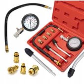 MIERNIK POZIOMU KOMPRESJI TESTER CIŚNIENIA SPRĘŻENIA BENZYNA 0-20 BAR