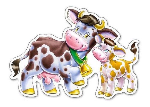 Puzzle 4w1 4,5,6,7-elementów Animals with Babies na Arena.pl