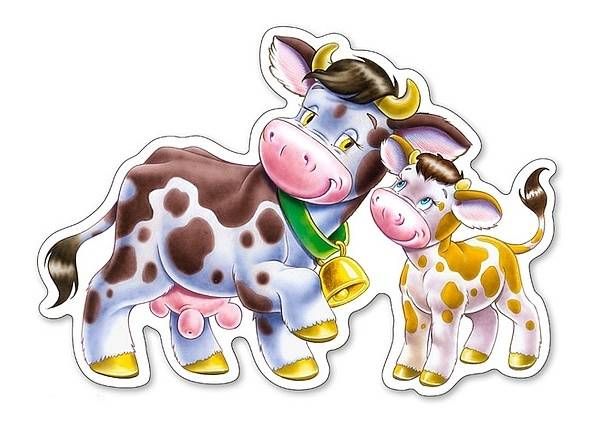 Puzzle 4w1 4,5,6,7-elementów Animals with Babies zdjęcie 5