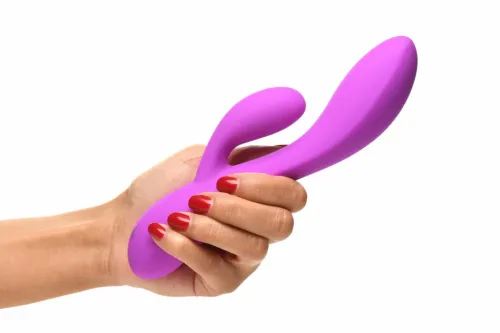 bang! flexible rabbit vibrator dual system fioletowy 19,5cm na Arena.pl