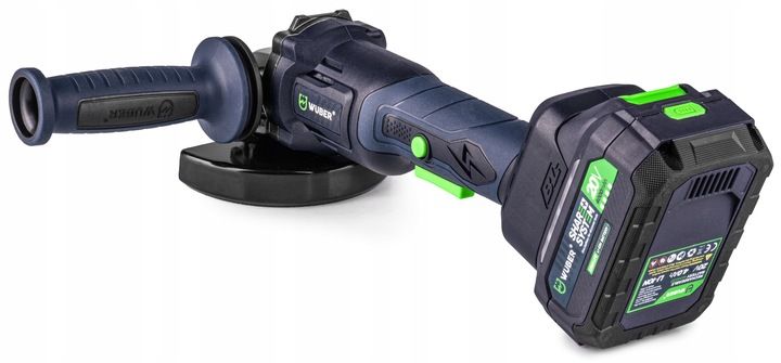 KĄTÓWKA SZLIFIERKA KĄTOWA AKUMULATOROWA DIAX+ 2 AKU 4.0AH+ ŁADOWARKA ZESTAW zdjęcie 11