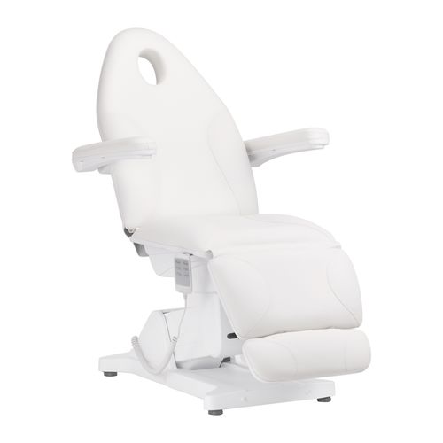 Fotel kosmetyczny elektryczny Sillon Basic 3 siln. biały na Arena.pl