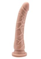 smukłe zgrabne dildo z żyłami naturalny penis 20cm