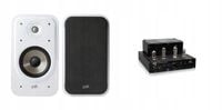 2X Taga Harmony HTA-25B + Kolumny Polk ES20 stereo