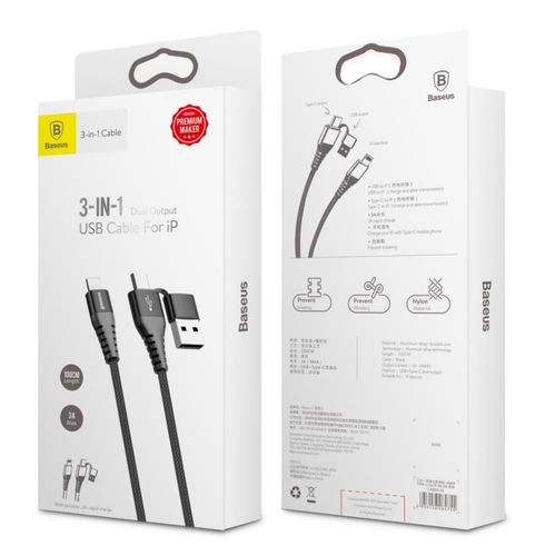 Baseus Lightning iPhone 5 SE 6 6s 7 8 Usb / Usb-C na Arena.pl