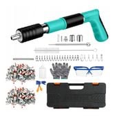 DUŻY ZESTAW GWOŹDZIARKA DO DREWNA BETON METAL GWOŹDZIE