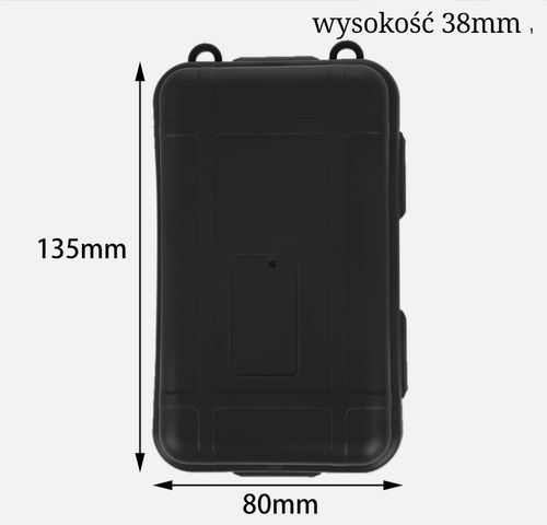 Hermetyczny Pojemnik Zasobnik Wodoodporne Pudełko Turystyczne Awaryjne EDC na Arena.pl