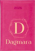 KALENDARZ A5 2026 DZIENNY PLANER KSIĄŻKOWY NADRUK UV PREZENT Z IMIENIEM