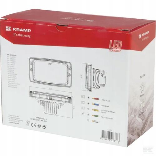 Reflektor Przedni LED, 21W Prostokątny 10/30V na Arena.pl