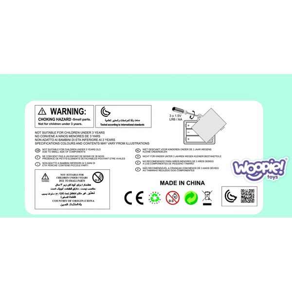 WOOPIE Interaktywny Odkurzacz dla Dzieci z Funkcją Ssania zdjęcie 14