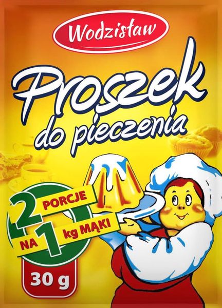 Wodzisław Proszek do pieczenia 30 g zdjęcie 2