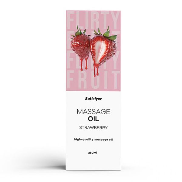 High-Quality Massage Oil (250 Ml) (Strawberry) zdjęcie 1