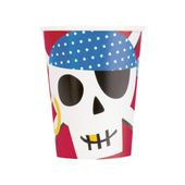 kubeczki papierowe ahoy pirat jack sparow 266ml/8