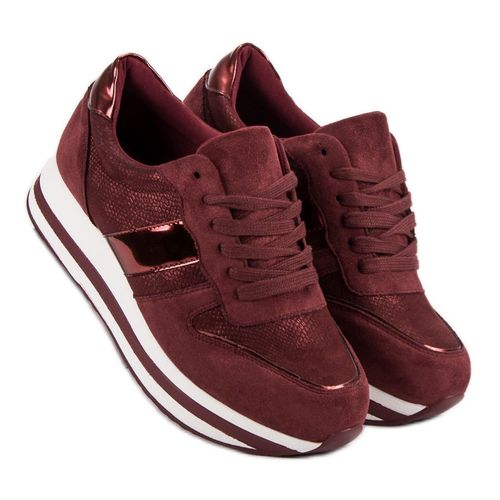 Modne Bordowe Sneakersy r.37 na Arena.pl