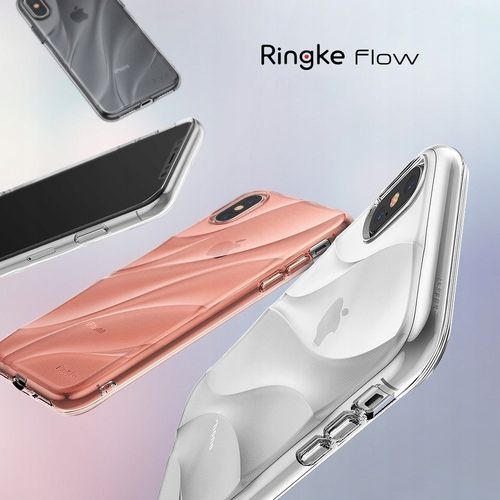 ETUI TPU POKROWIEC RINGKE FLOW IPHONE X + SZKŁO na Arena.pl