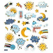 NAKLEJKI POGODA 28 SZTUK DPNK-230 DP CRAFT