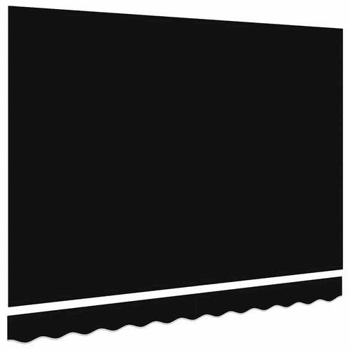 Materiał zapasowy do markizy Czarny 350 x 250 cm Płótno na Arena.pl