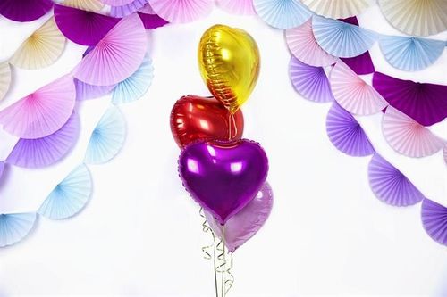 Balon foliowy serce, czerwony, 45cm na Arena.pl