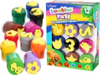 Farby Do Malowania Palcami Bambino, 12 Kolorów