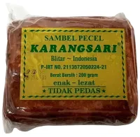 Sos orzechowy pikantny Sambal Pecel Pedas 200g - Karangsari