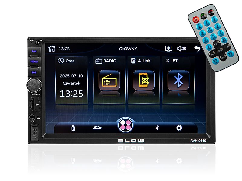 Radio BLOW AVH-9810 2DIN 7 zdjęcie 1