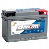 Akumulator GROM Premium 74Ah 680A EN DTR niski
