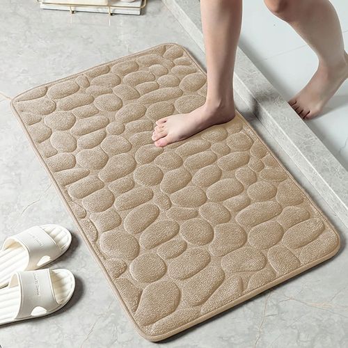 DYWANIK ŁAZIENKOWY 50X80CM DUŻY MIĘKKI XXL CHŁONNY ANTYPOŚLIZG MEMORY FOAM na Arena.pl