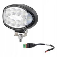 LAMPA LED HALOGEN REFLEKTOR ROBOCZA OWAL DO CIĄGNIKA 9720L 72W 167758 MOCNA