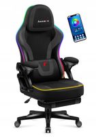 Fotel Gamingowy Huzaro Force 4.6 Black Mesh Rgb Smart