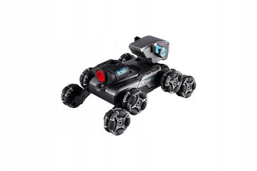 Zdalnie Sterowany Pies Robot 8 Kół Gesty Muzyka Para Wodna Obrót 360 LED na Arena.pl