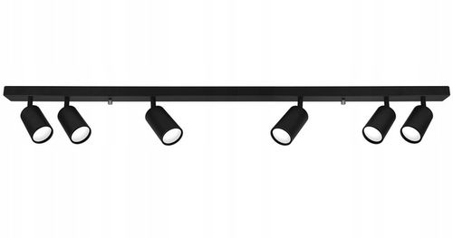 Lampa sufitowa szyna spot kinkiet oprawa natynkowa + 6x GU10 LED 6W na Arena.pl