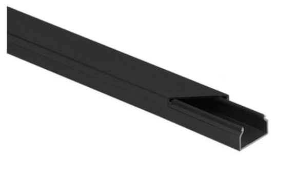 Listwa elektroinstalacyjna kpl. CZARNY CLS 20x18 2m (PACZKA 10zt.) zdjęcie 1