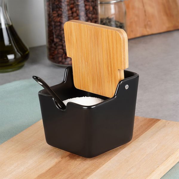 Cukierniczka ceramiczna czarna 250 ml zdjęcie 6