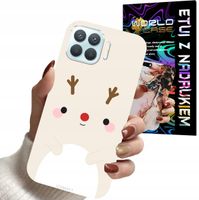 ETUI CASE DO OPPO RENO 4 LITE - ŚWIĄTECZNE WZORY RENIFER MIKOŁAJ ŚWIĘTA