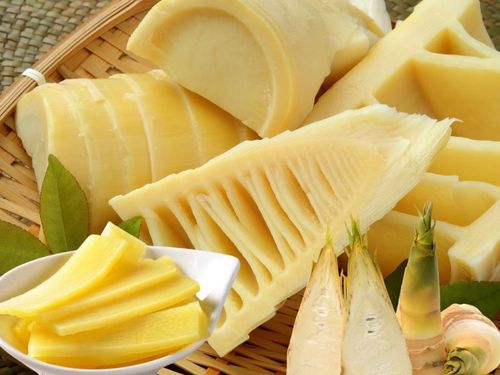 Plastry pędów bambusa marynowane w wodzie wege bamboo shoots sliced 227g na Arena.pl