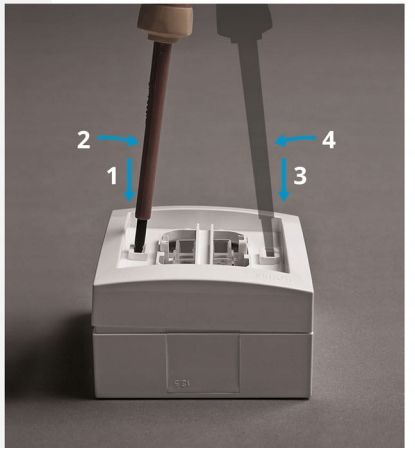 AQUACLICK GNIAZDO NATYNKOWE 4-KROTNE Z/U BIAŁE na Arena.pl