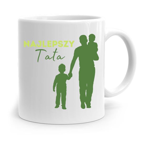 Kubek Na Dzień Ojca Dla Taty Najlepszy Tata Z Nadrukiem Ze Zdjęciem zdjęcie 1