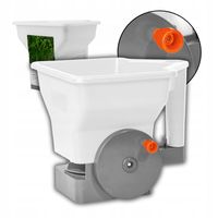 Siewnik Rozsiewacz 3L Ogrodowy Do nawozów trawy nasion RĘCZNY