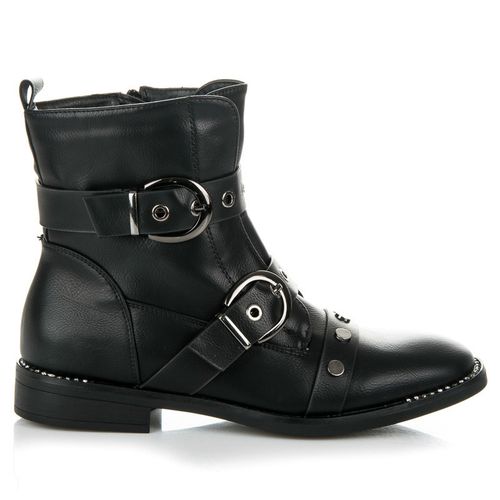 Modne Czarne Botki r.40 na Arena.pl