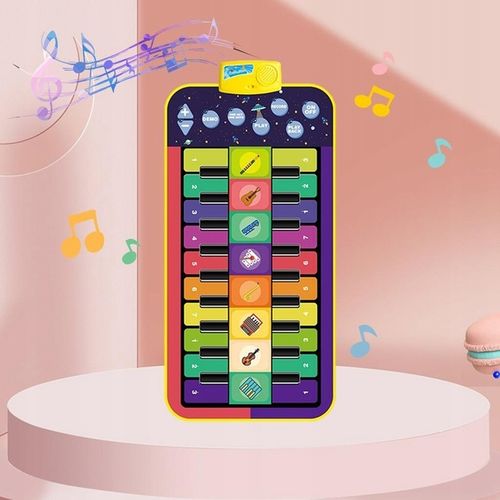 MATA MUZYCZNA XXL DO TAŃCZENIA GRA TANECZNA INTERAKTYWNA DLA DZIECI PIANINO na Arena.pl