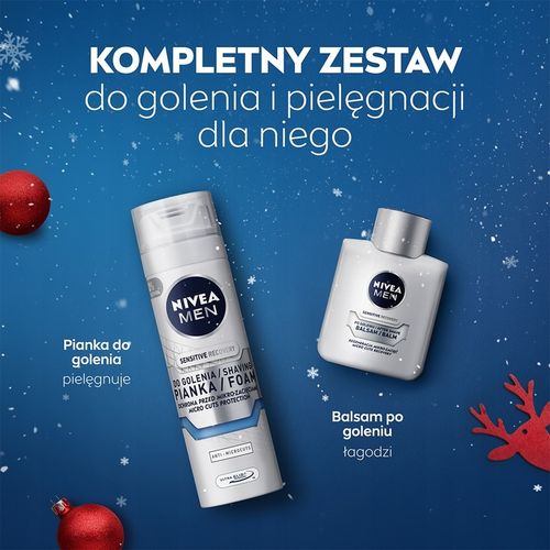 NIVEA MEN SENSITIVE RECOVERY Zestaw kosmetyków męskich do golenia na święta na Arena.pl