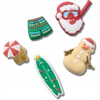 Crocs Przypinki Ozdoby Piny Charms Jibbitz Holiday At The Beach 5 Pack