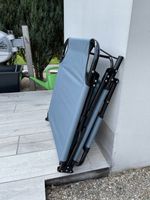 LEŻAK PLAŻOWY FOTEL OGRODOWY SKŁADANY WYTRZYMAŁY