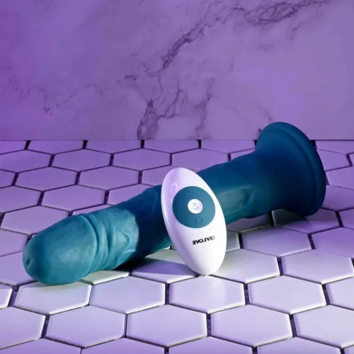evolved ultimate pleasure vibrator 24.5 cm z pilotem, silikonowy na Arena.pl