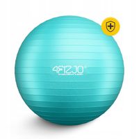 PIŁKA GIMNASTYCZNA DO REHABILITACJI WZMOCNIENIE MIĘŚNI ZESTAW Z POMPKĄ 75CM