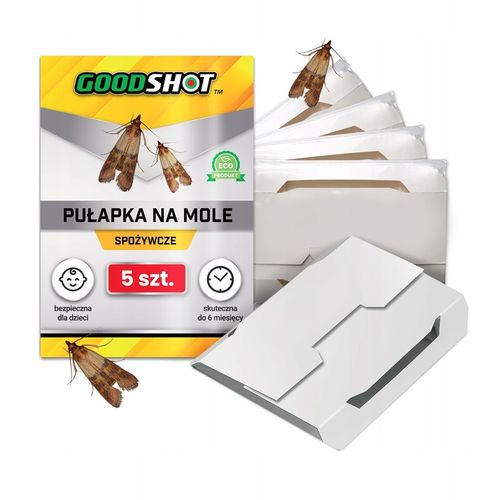 5szt Silna Pułapka na Mole Kuchenne Spożywcze Feromony Lep na Mole na Arena.pl